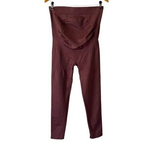BLANQI EVERYDAY Maternity Belly Support Leggings Plum Purple Size XL